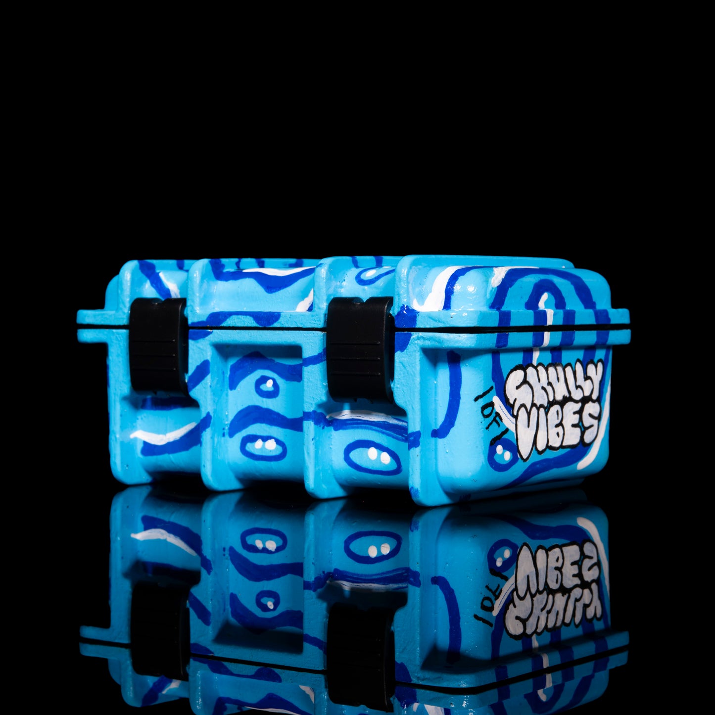 Skully Vibes Collab Blue "Boat" Case