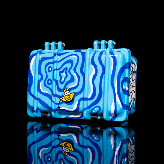 Skully Vibes Collab Blue "Boat" Case