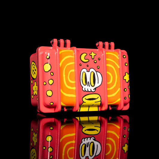 Skully Vibes Collab Orange "Skully" Case