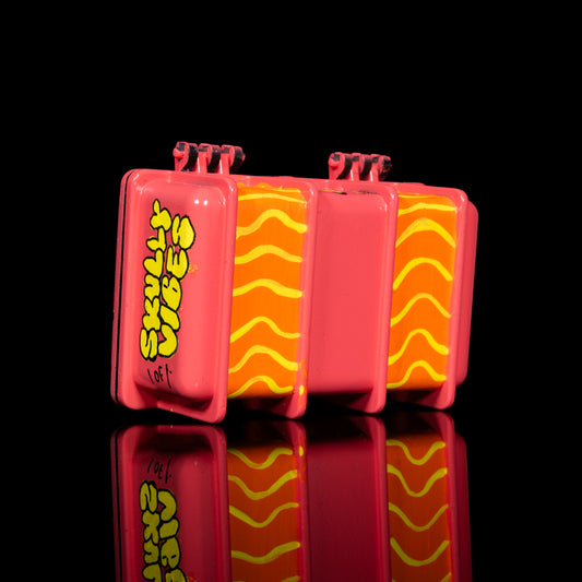 Skully Vibes Collab Orange "Skully" Case