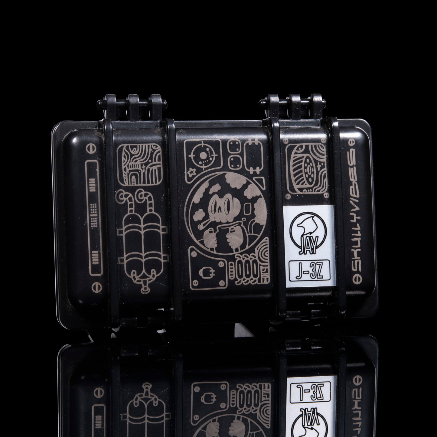 Skully Vibes "Mech" Laser Case