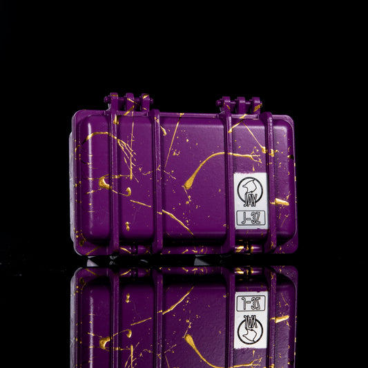 Sykotik Designs Collab Royalty Purple and Gold Case