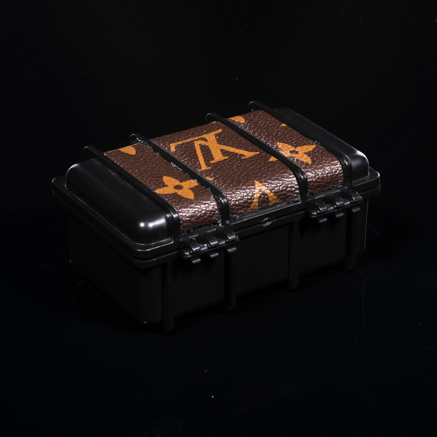 Sykotik Designs Collab LV with Authentic Materials