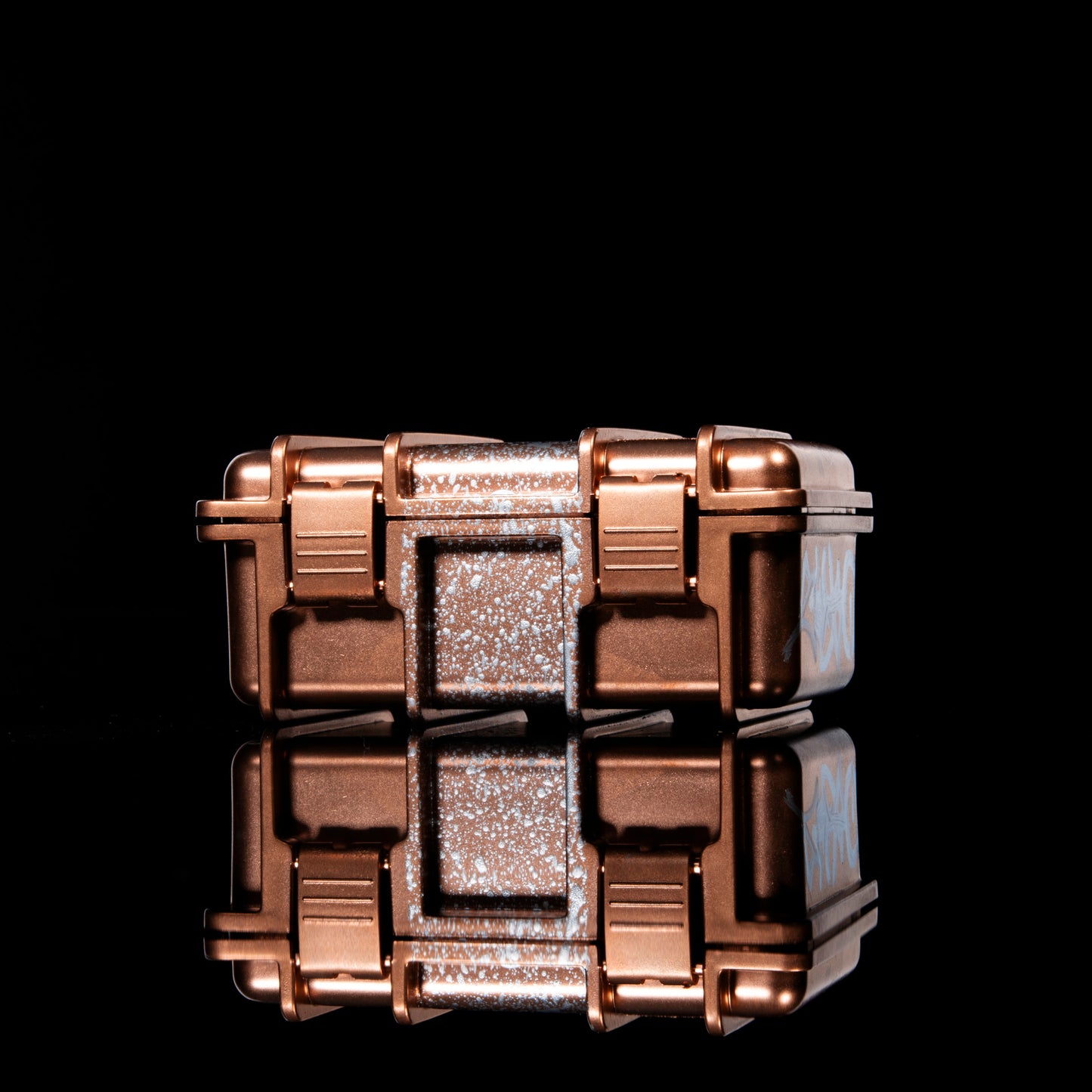 Sykotik Designs Collab Copper N Chrome Case