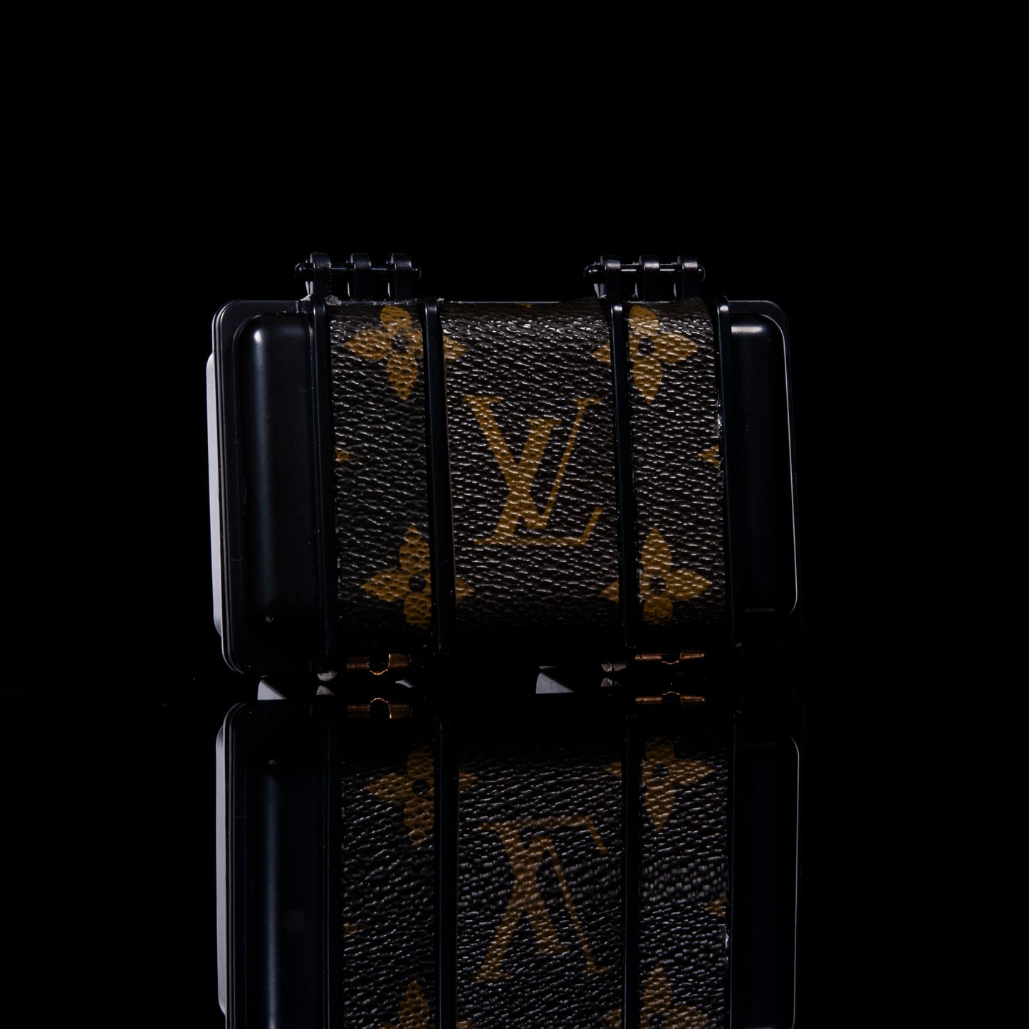 Sykotik Designs Collab LV with Gold Hardware Case