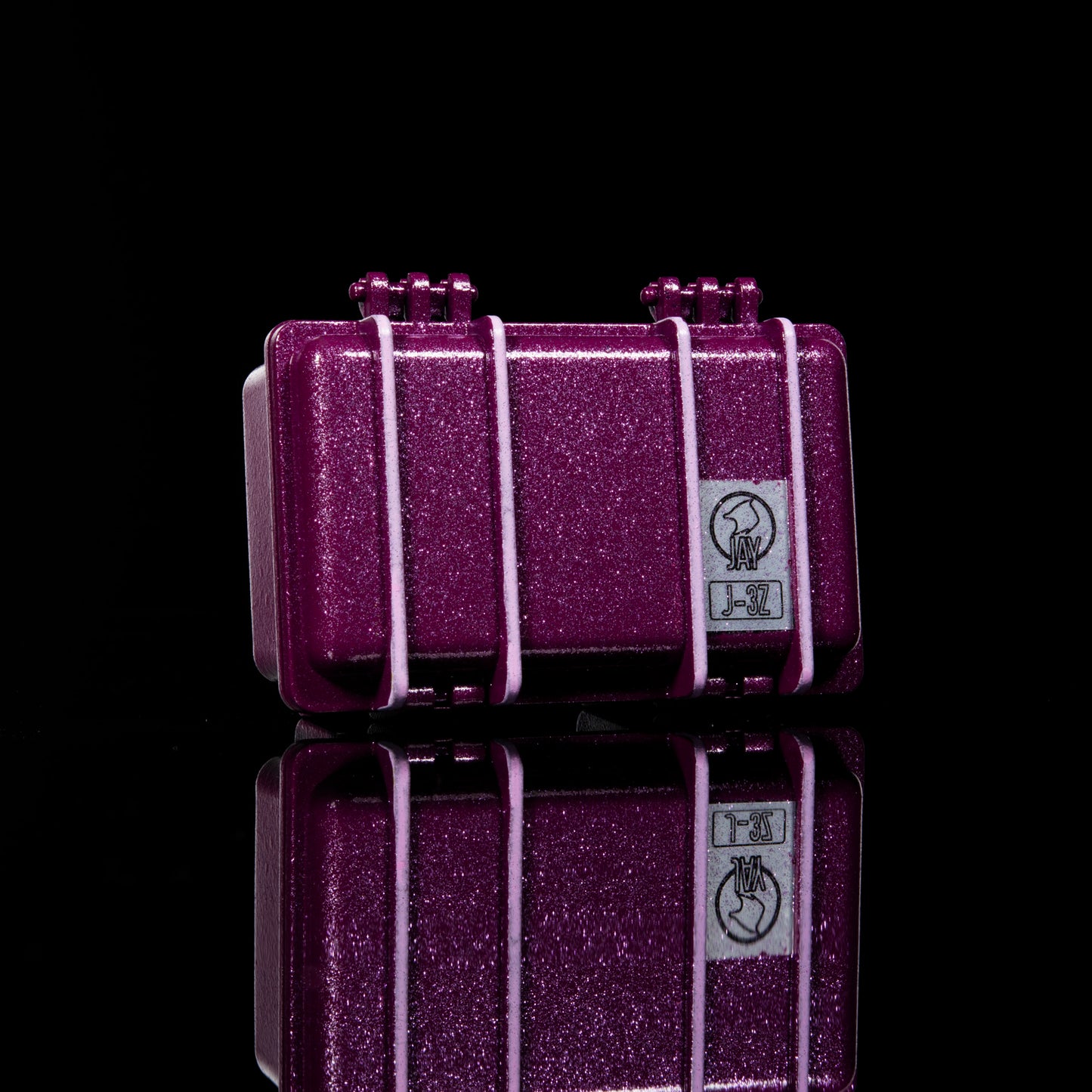 Sykotik Designs Collab Purple Sparkle Case