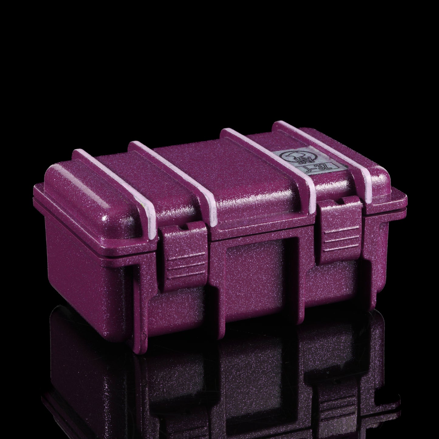 Sykotik Designs Collab Purple Sparkle Case