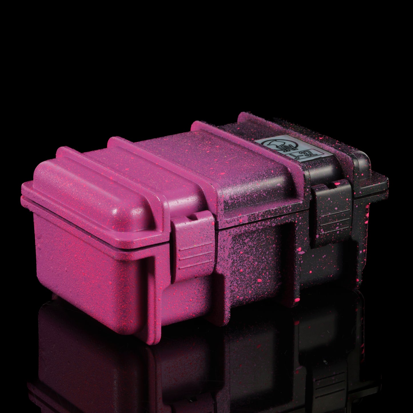 Sykotik Designs Collab Pink Splatter Case