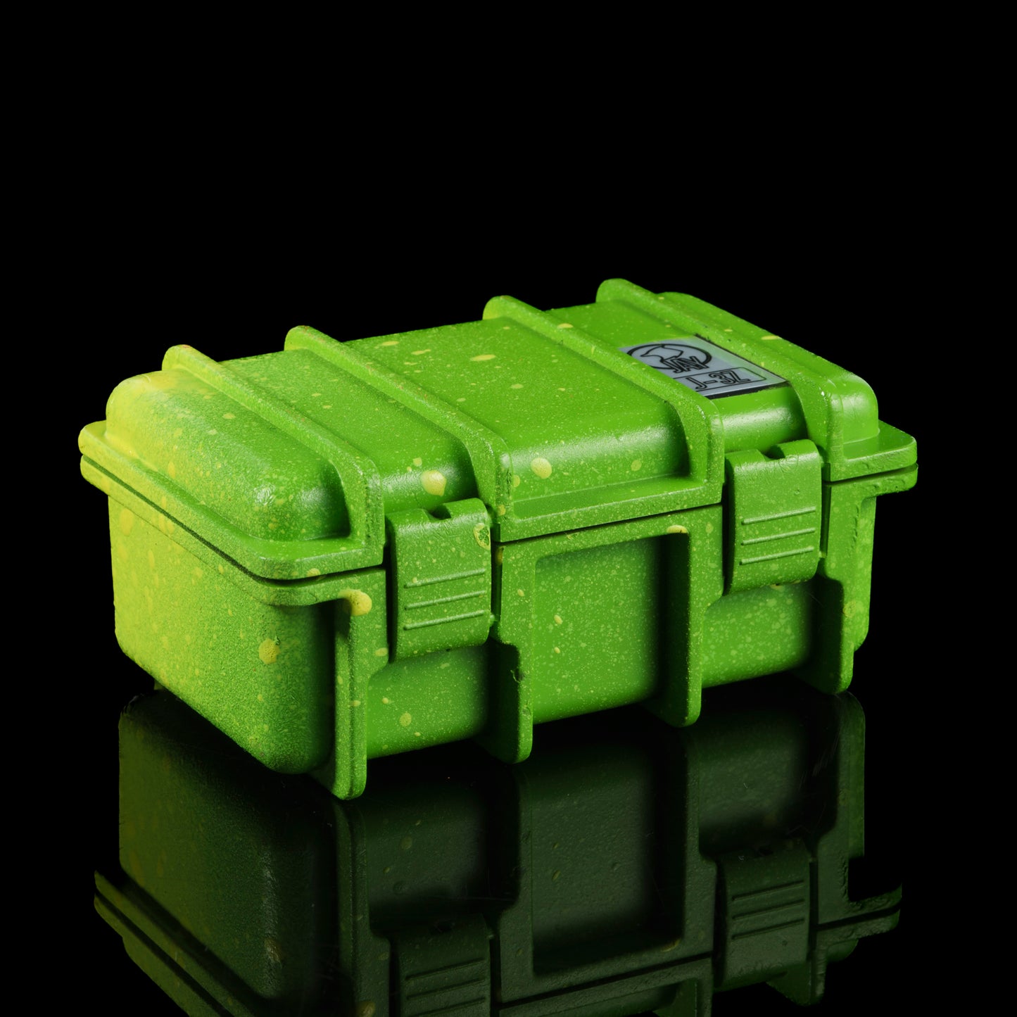 Sykotik Designs Collab Radioactive Splatter Case