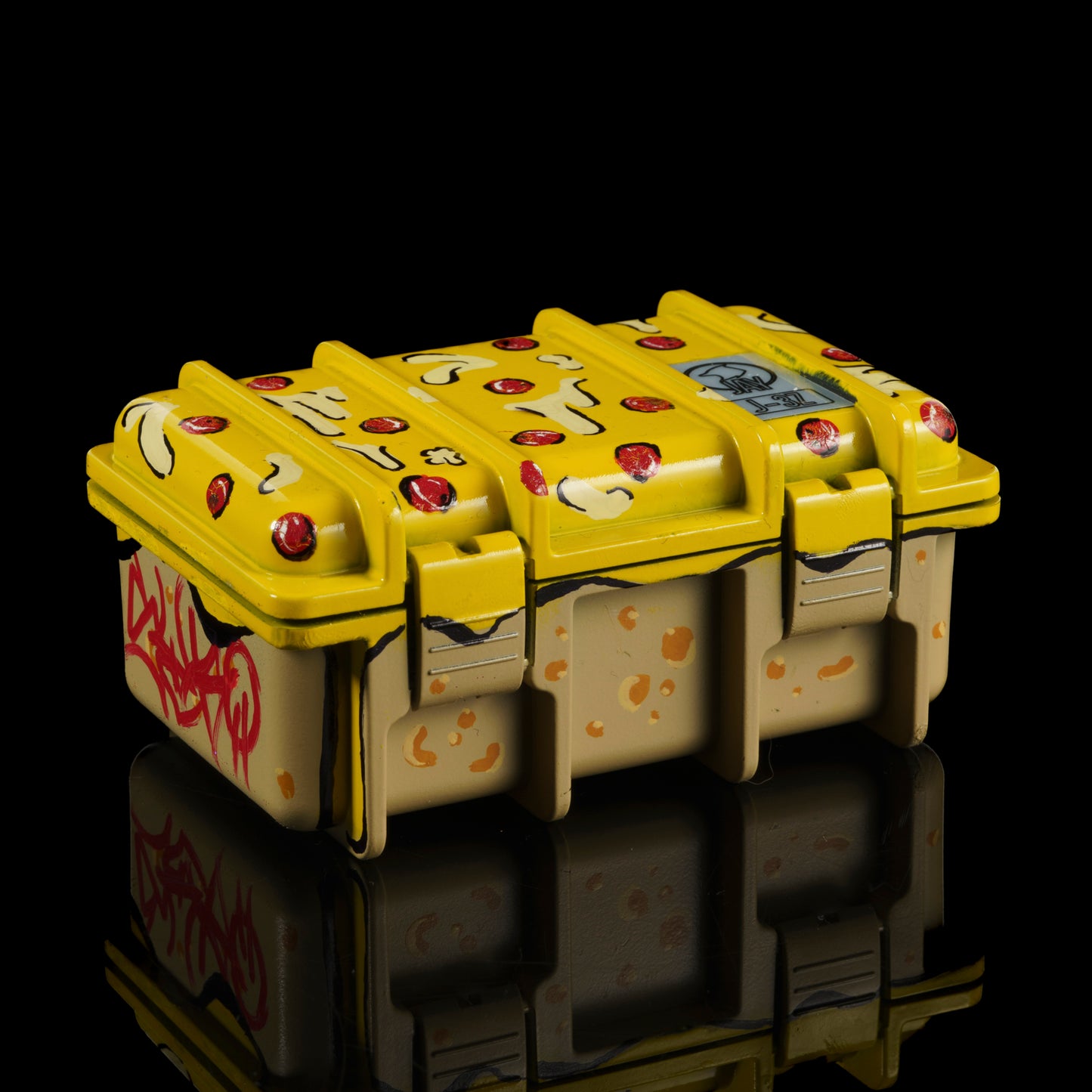Sykotik Designs Collab Pizza Case